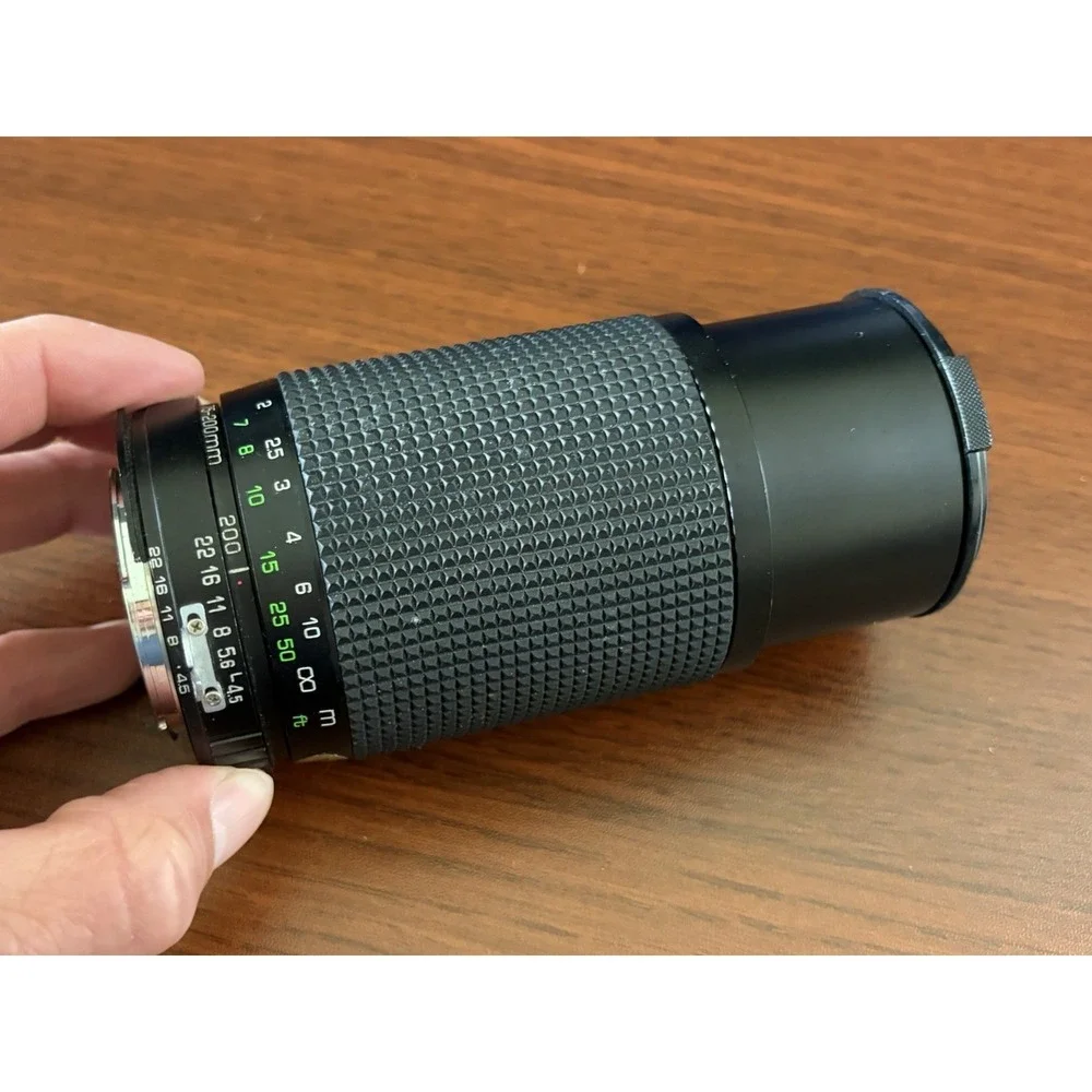 CPC CCT 75-200mm F/4.5 MC Auto‎ Zoom Macro Lens Nikon AI Mount Vintage Japan